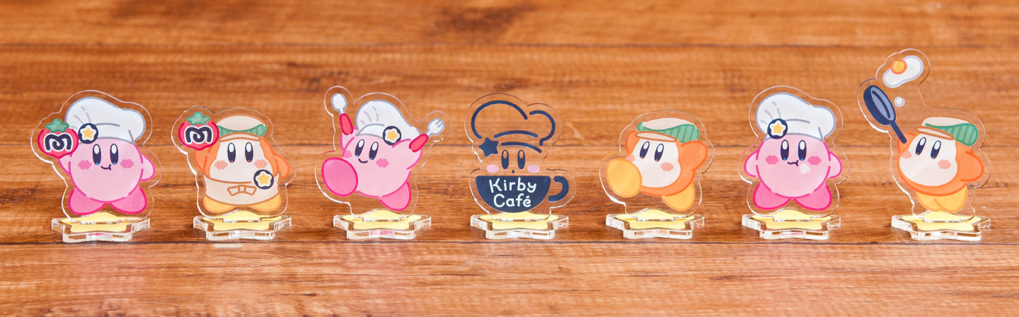 Kirby Café figure collection